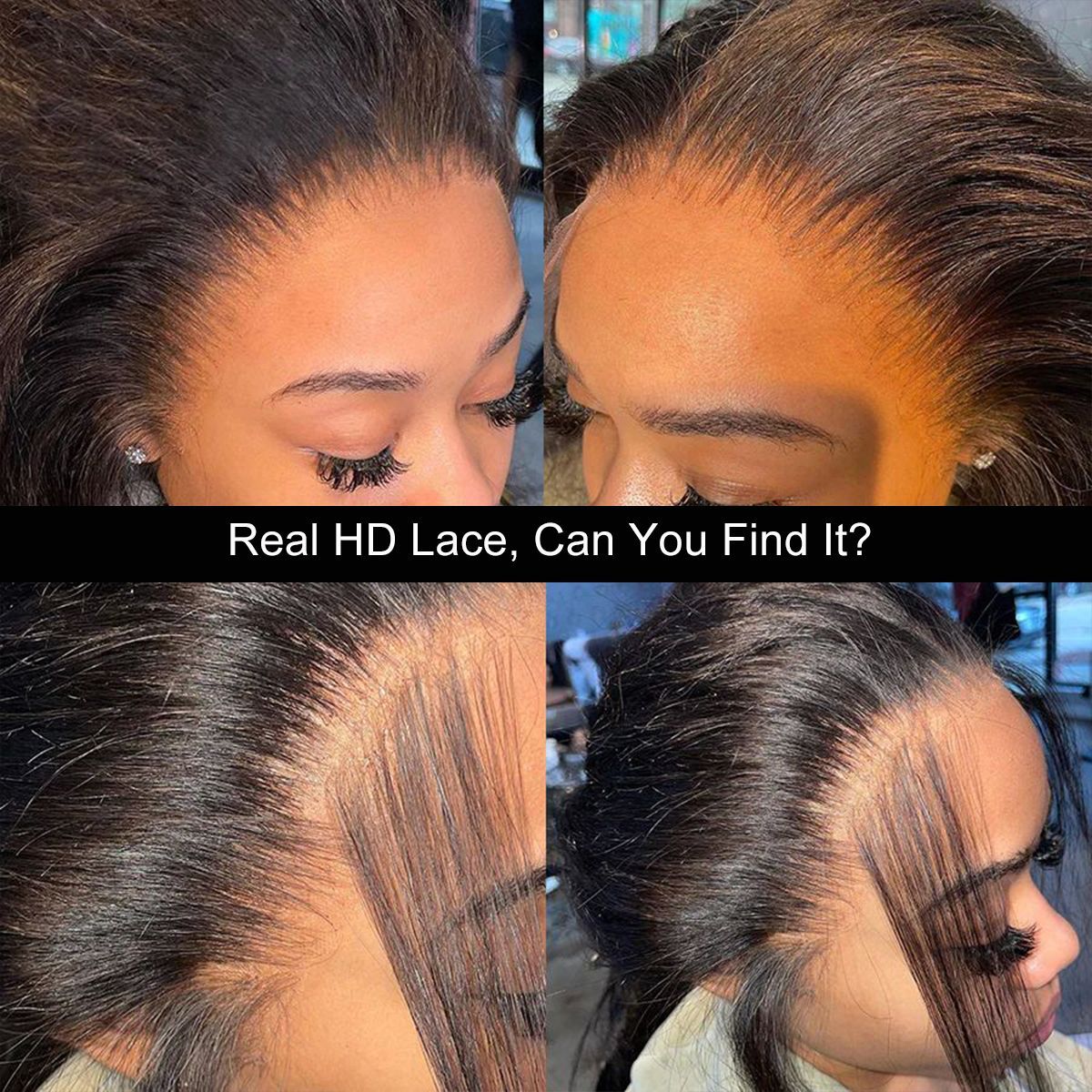 13x4 HD Lace Frontal Body Wave Straight Hair Skin Melt 100% HD Lace